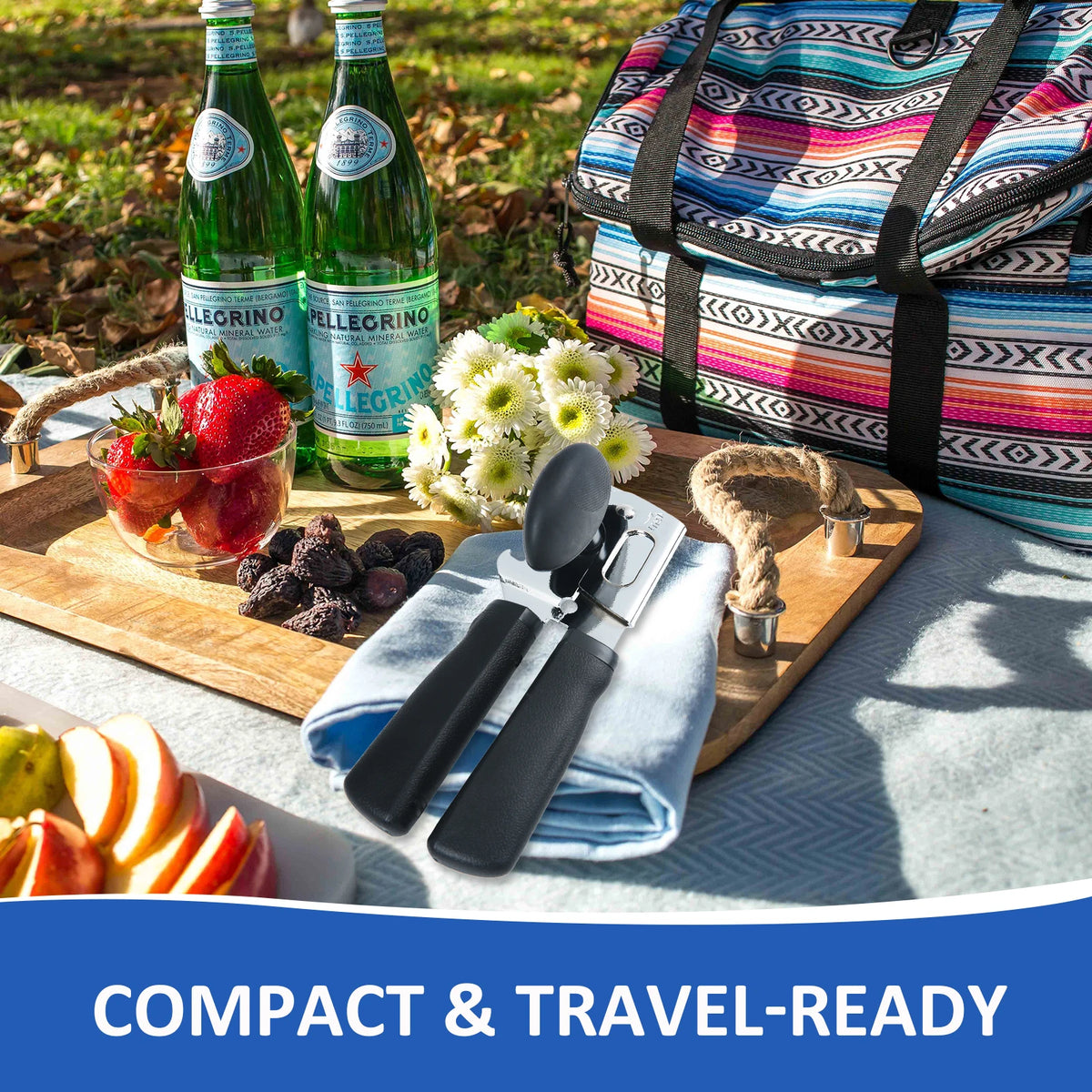 Stainless Steel Side Cut Can Opener With Safe Smooth Edge