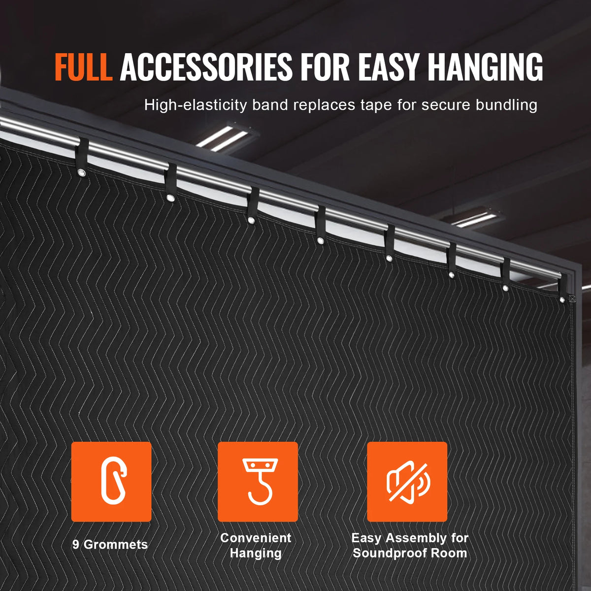 Professional Acoustic Sound Dampening Noise Blocking Polyester Blanket