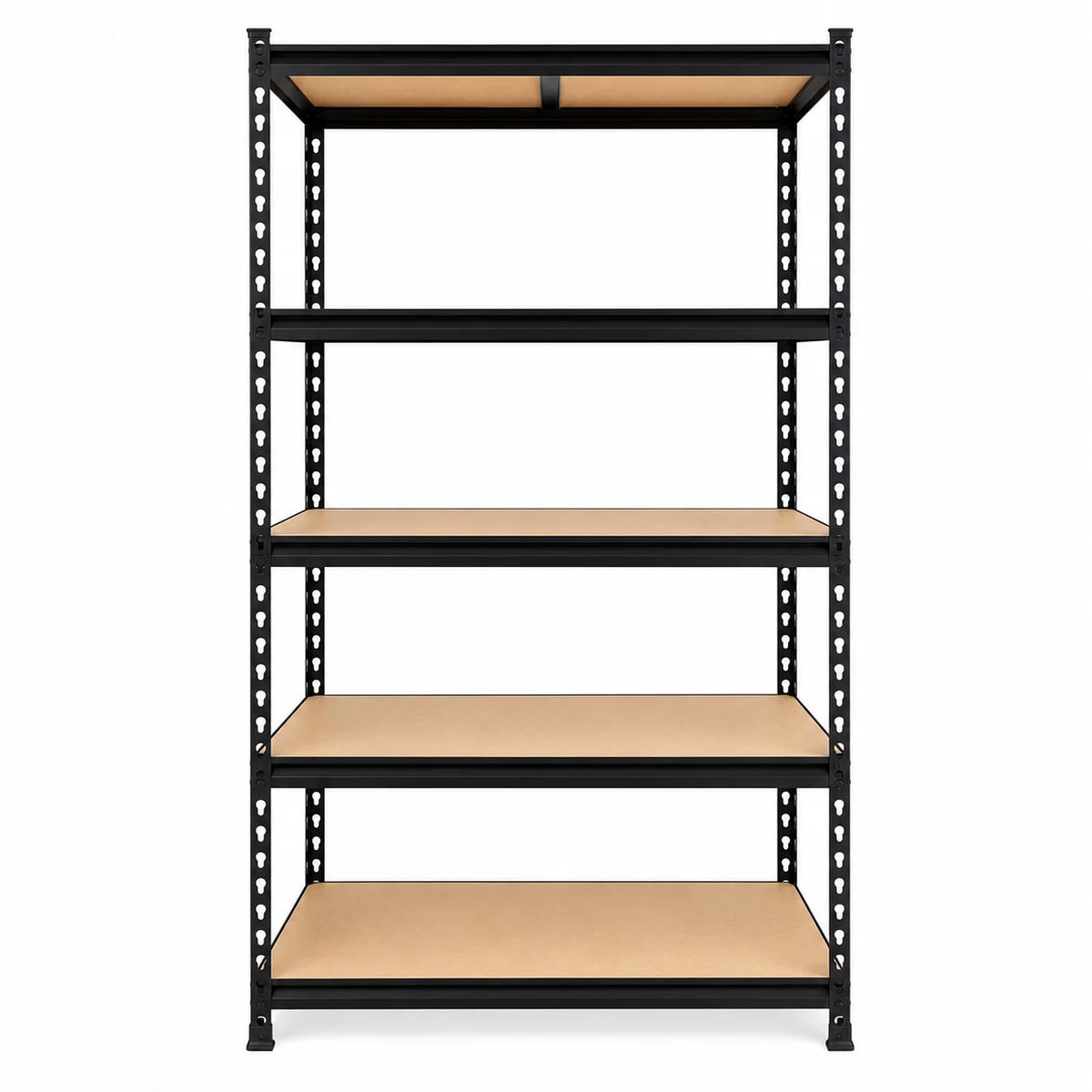 Heavy Duty Five Tier Metal Shelving Rack With MDF Shelves
