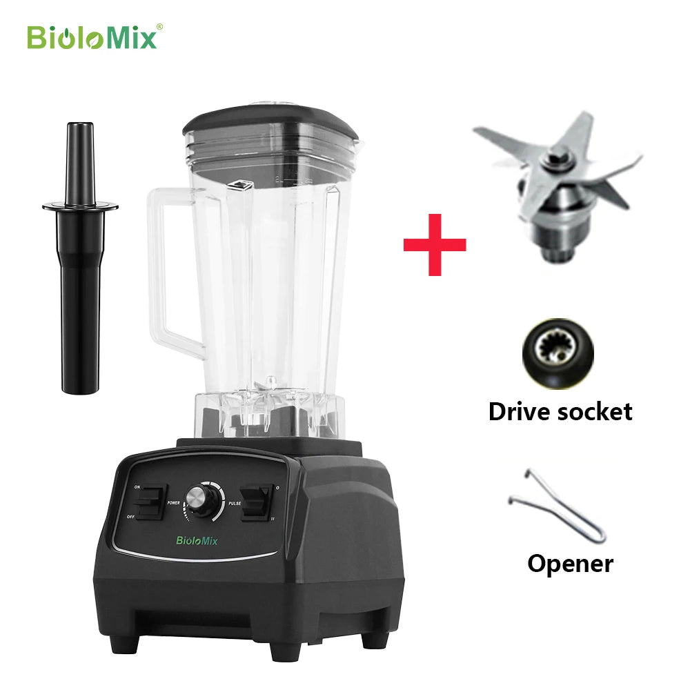 BioloMix Commercial Grade 3HP Heavy Duty Blender And Juicer