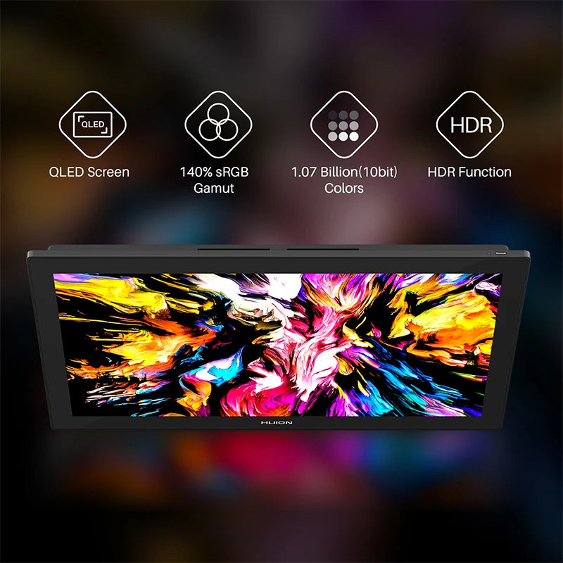 Huion Kamvas Pro 4K Graphics Display With Built In Stand