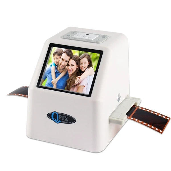 QPIX 35MM Film Scanner Converts Negative And Slide Rolls