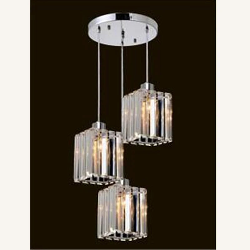 Vetrulus Modern K9 Crystal Pendant Ceiling Chandelier
