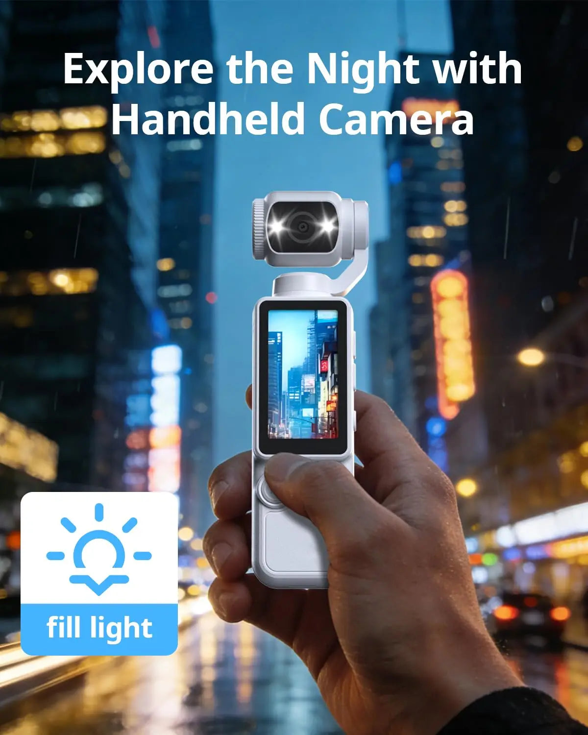 W&O Compact Digital Camera With 4K Video And 16x Zoom