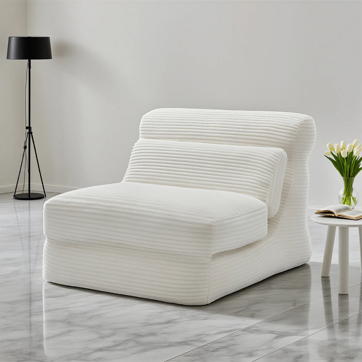JHK Ergonomic Convertible Folding Sofa Bed with Lumbar Support