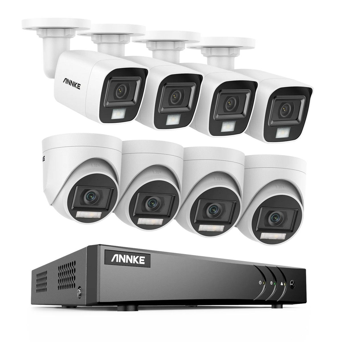 Annke 8CH 5MP DVR Security Surveillance Kit For 8 Cameras