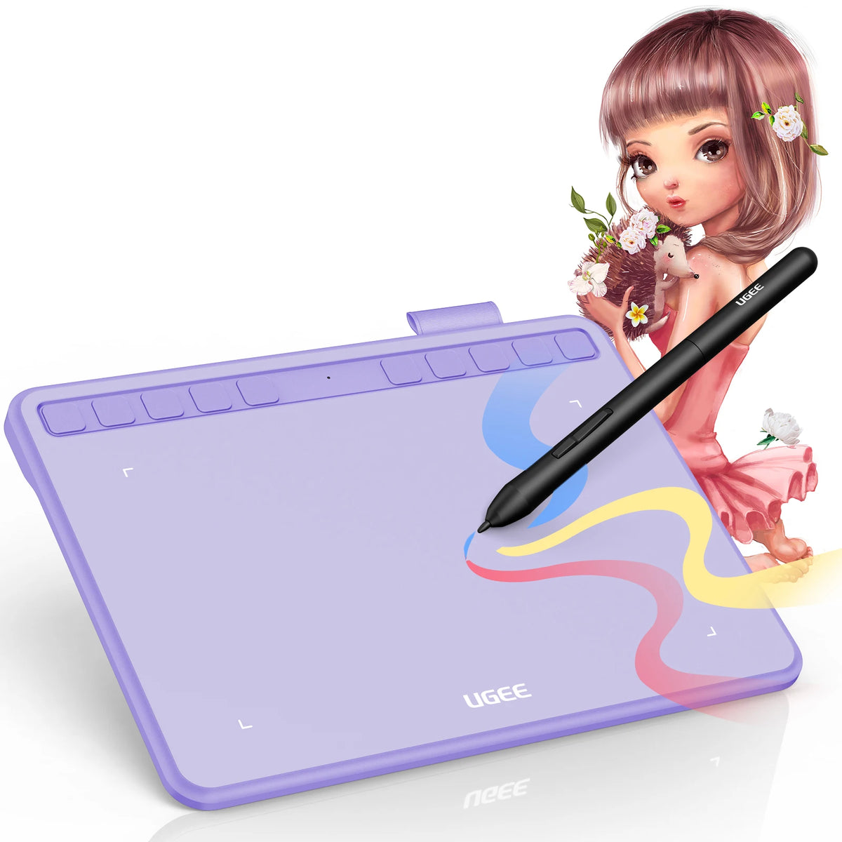 Ugee S640 Digital Drawing Tablet With Premium Build For Creators