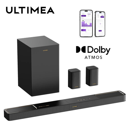 Ultimatea 460W Dolby Atmos Soundbar With Dual Surround Speakers