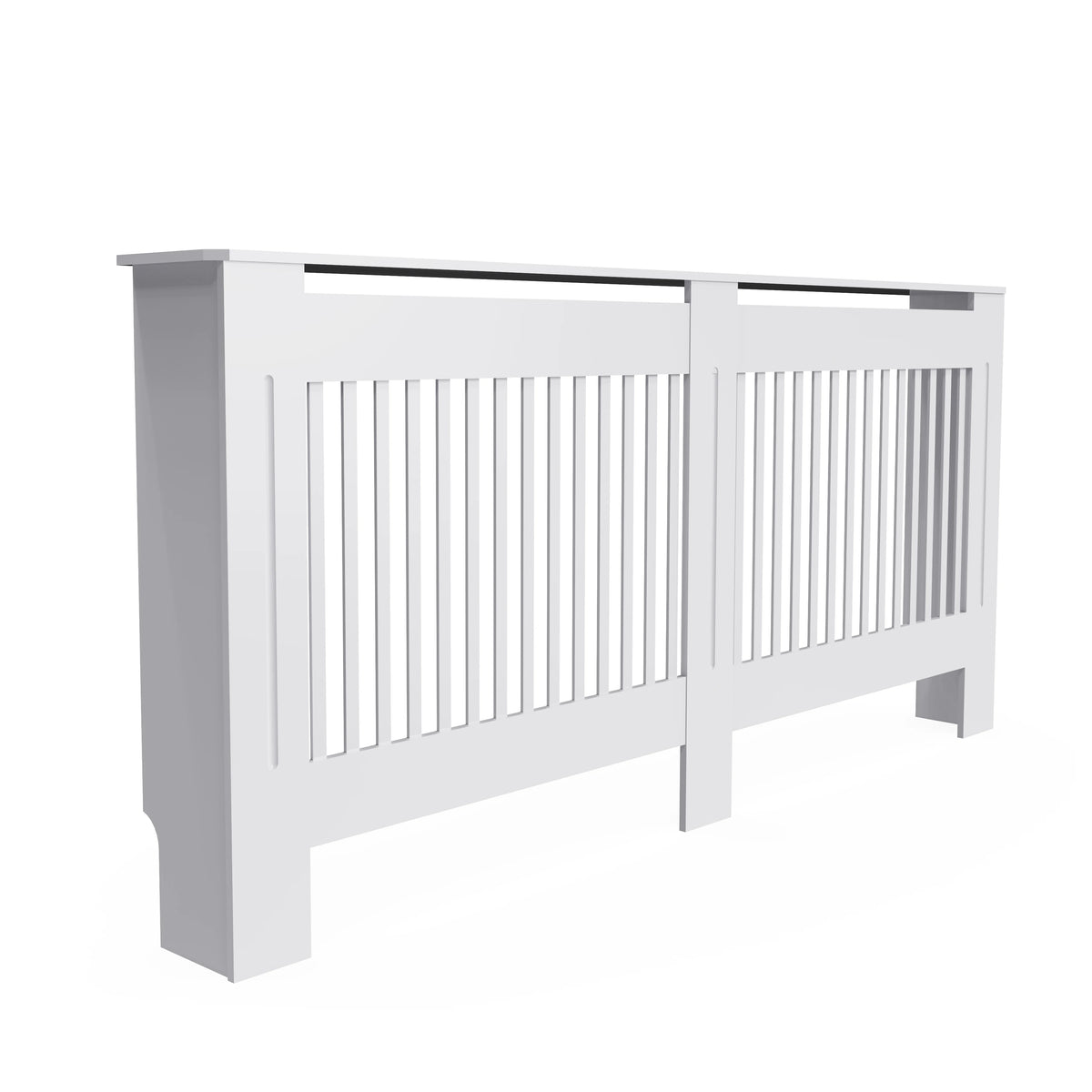 Modern Wooden Radiator Cover Cabinet With Display Shelf
