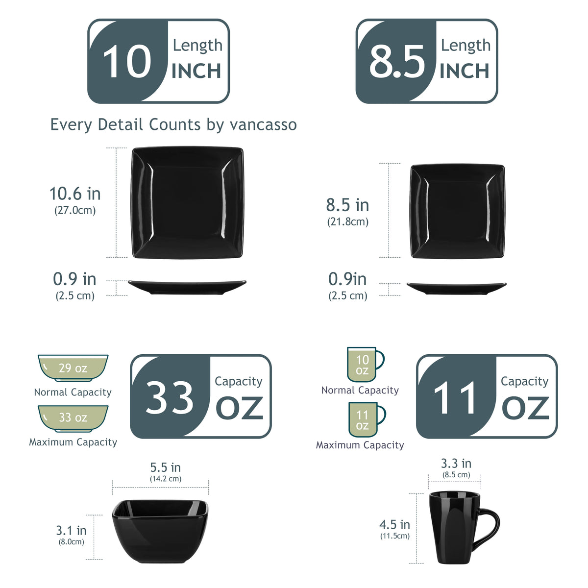 Malacasa Ceramic Porcelain Dinnerware Set With Bowls And Plates