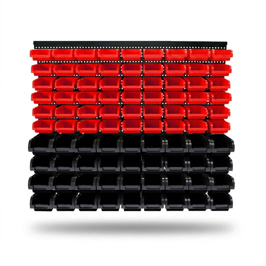 Sarenzon Wall Mounted Heavy Duty Plastic Tool Organizer Rack System