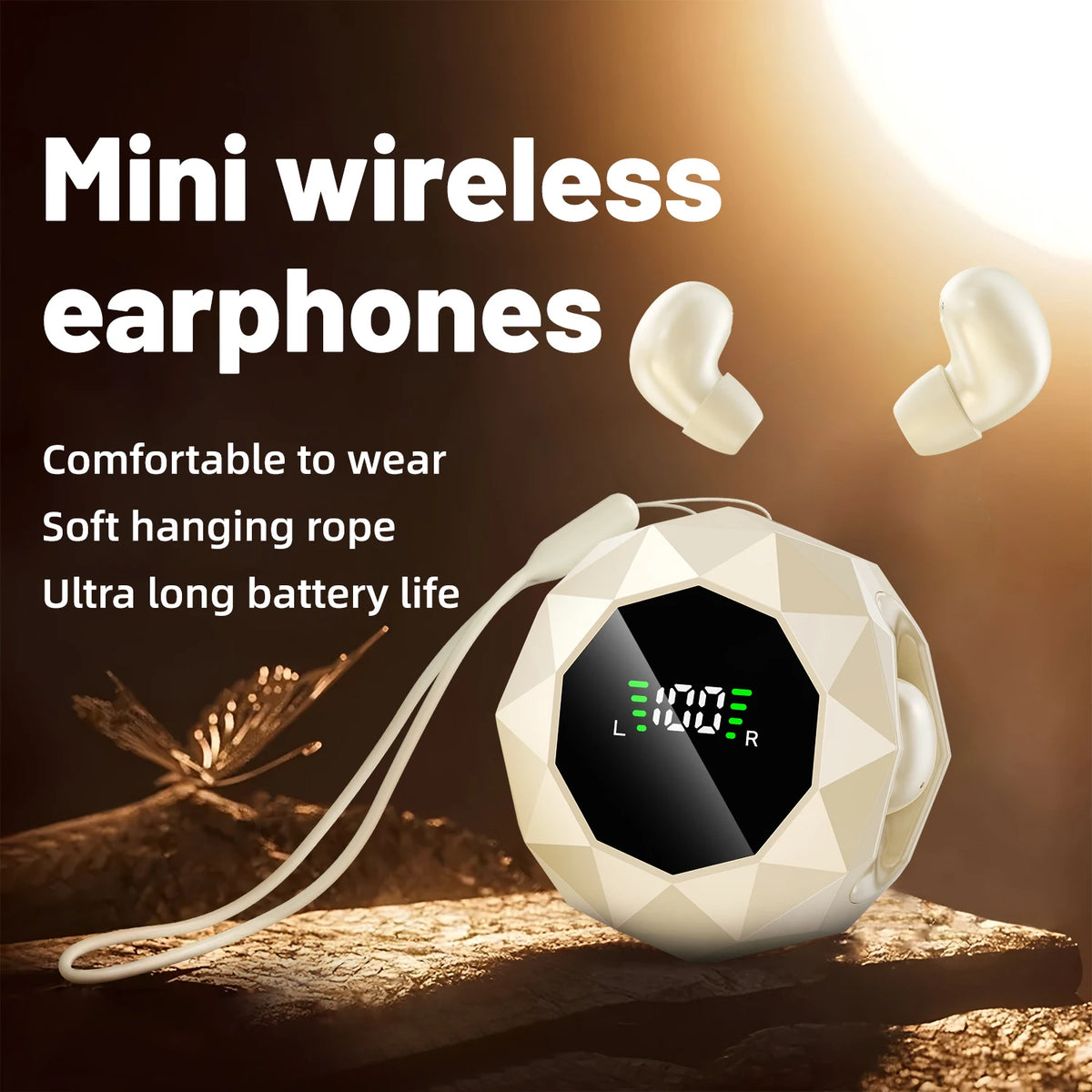 SHUKE Wireless Sleep Earbuds With Noise Reduction For Side Sleepers
