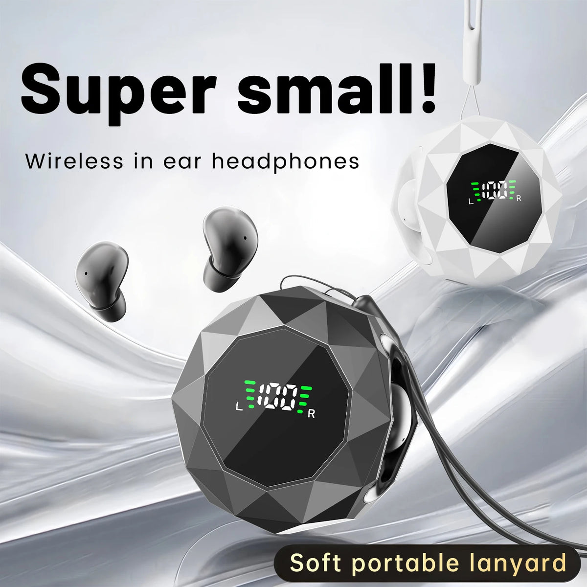 SHUKE Wireless Sleep Earbuds With Noise Reduction For Side Sleepers