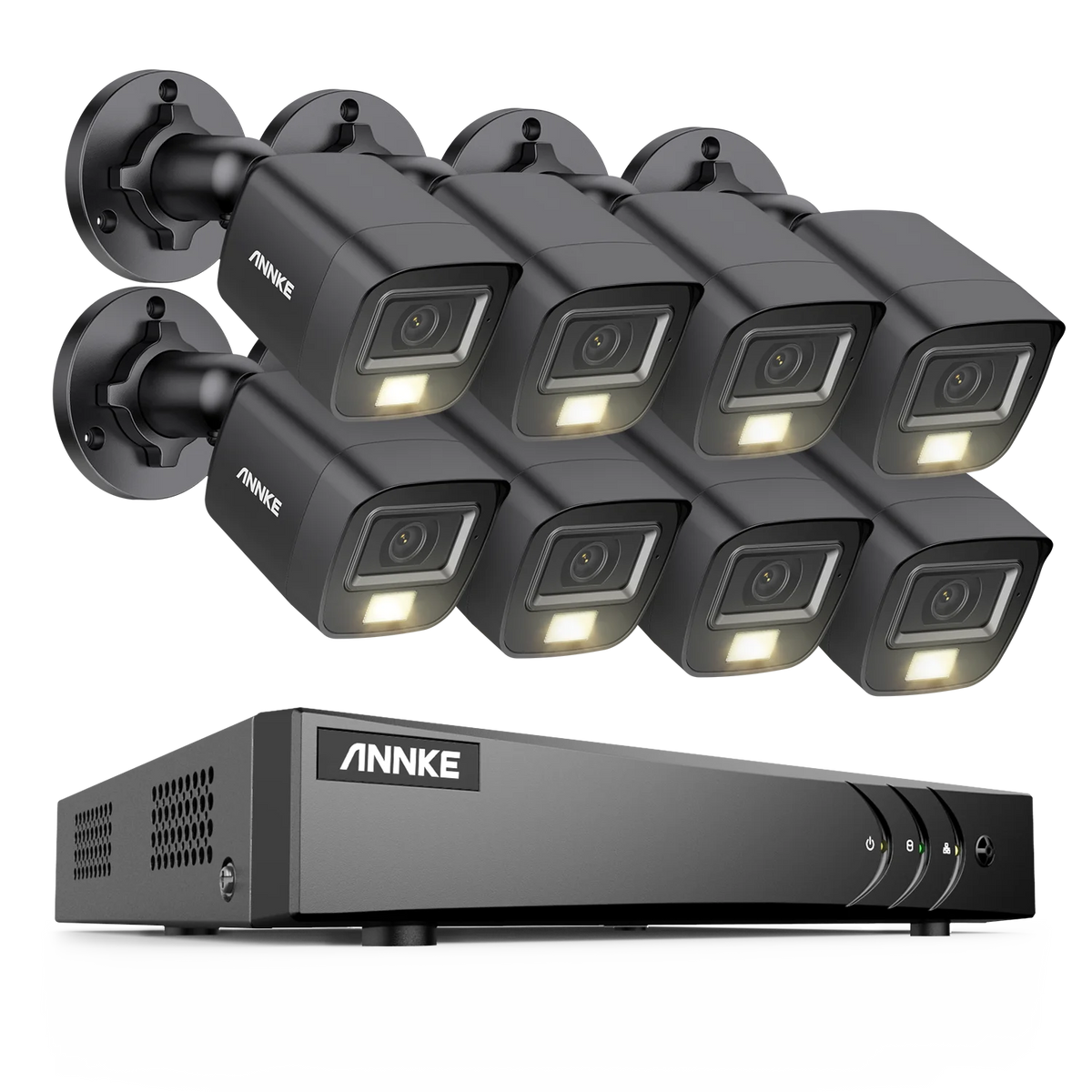Annke 8CH 5MP DVR Security Surveillance Kit For 8 Cameras