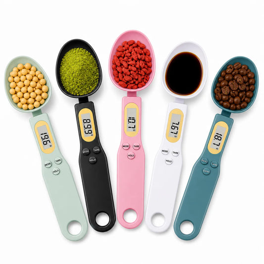 Digital Measuring Spoon Scale Lcd Display Kitchen Food Weight Tool