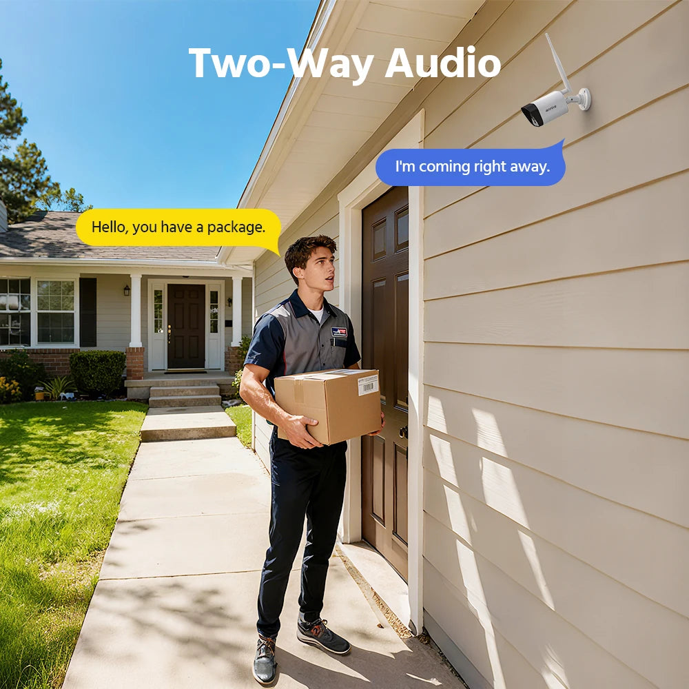 Annke Wireless Security Camera System With NVR Monitor Outdoor Waterproof