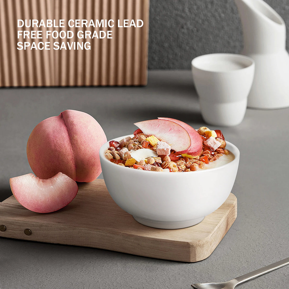 Premium Porcelain Bowl Set For Everyday Family Dining