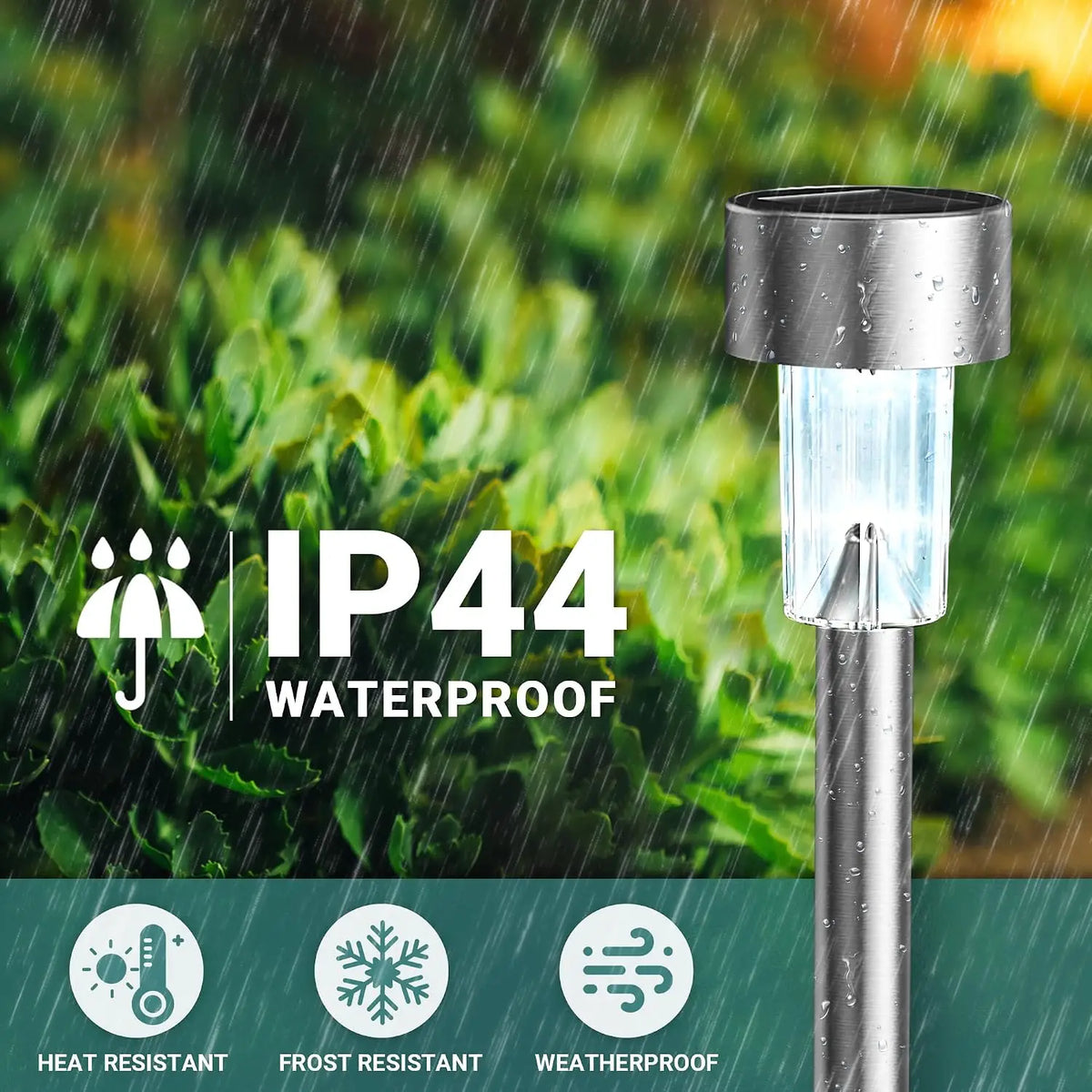 Outdoor Waterproof Solar Garden Lights For Patio And Lawn