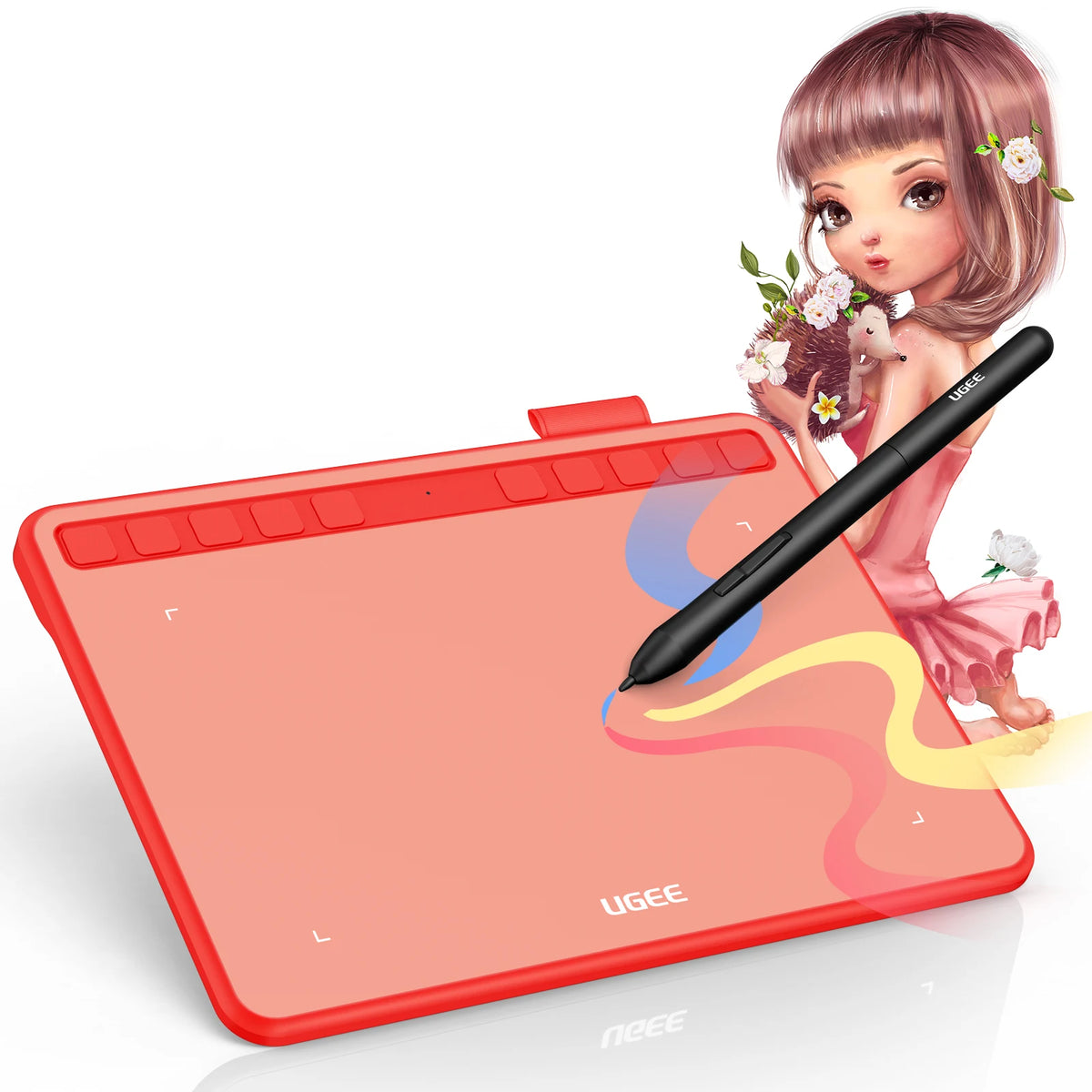 Ugee S640 Digital Drawing Tablet With Premium Build For Creators