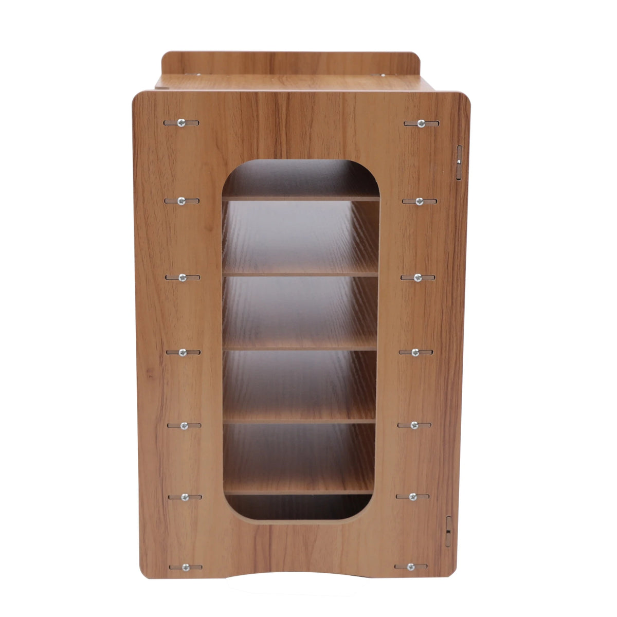 Seven Tier Wooden Office Paper Organizer Desk File Holder