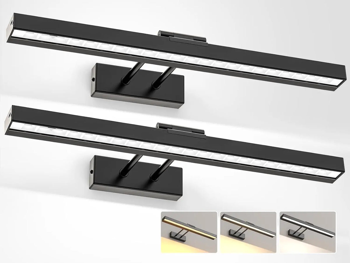 PRTILOUD 16in Wireless Art Light With Dimmable Battery Power