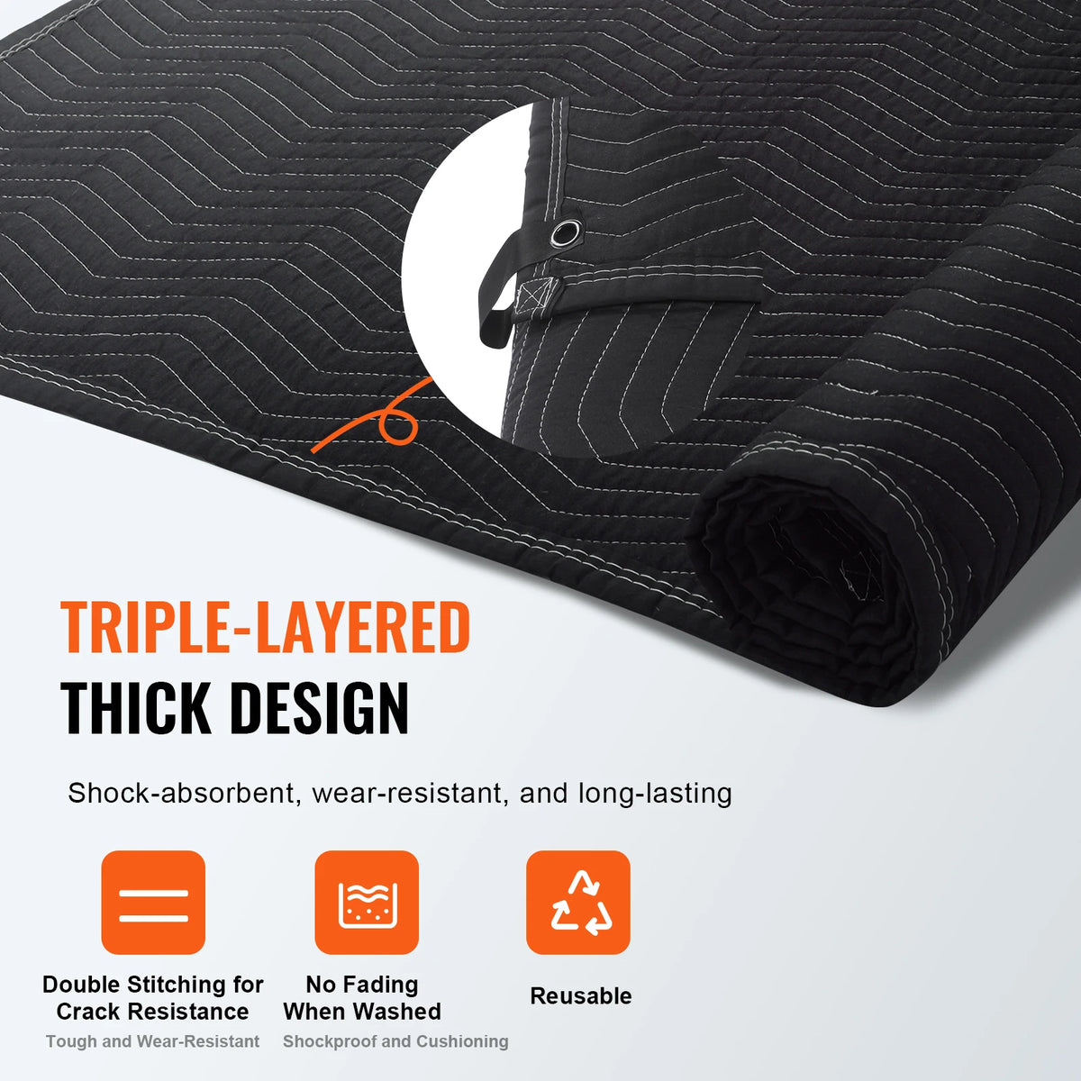 Professional Acoustic Sound Dampening Noise Blocking Polyester Blanket
