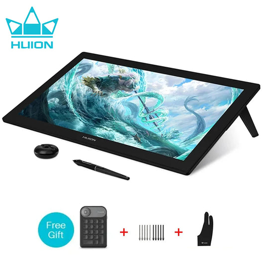 Huion Kamvas Pro 4K Graphics Display With Built In Stand
