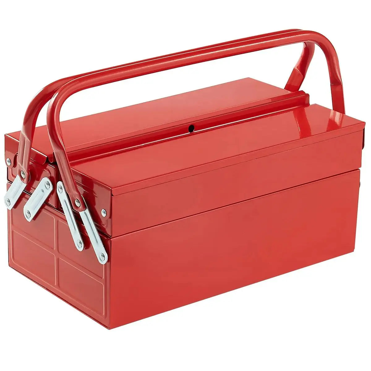 SucceBuy Metal Cantilever Tool Chest Organizer With Lock