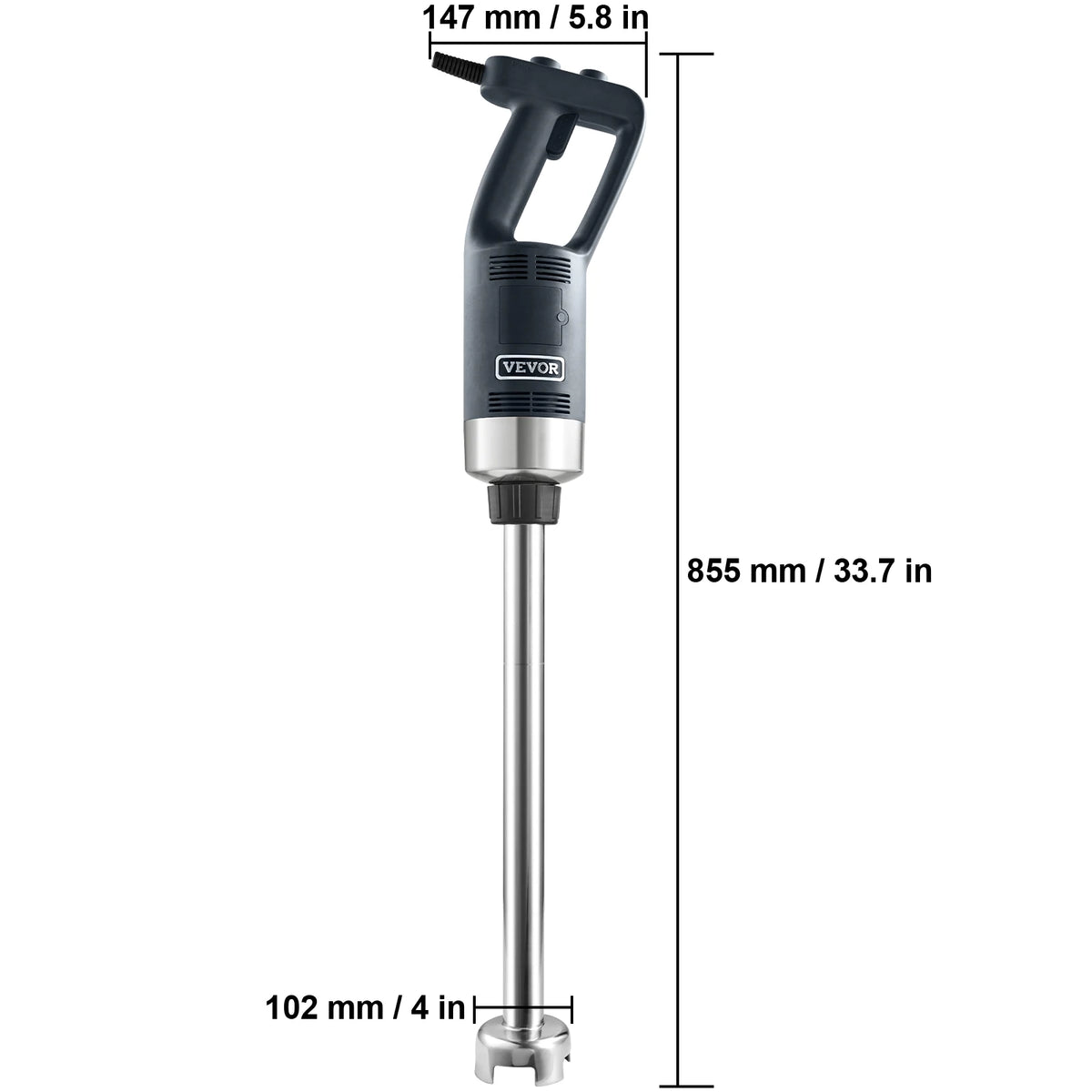 SucceBuy Commercial Immersion Blender Heavy Duty Variable Speed Hand Mixer