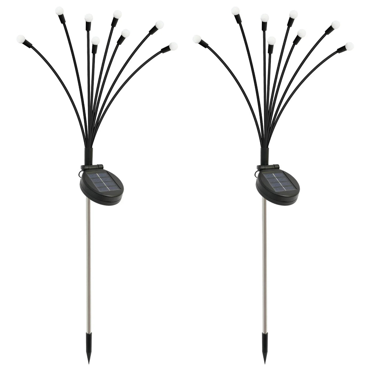 Solar Firefly LED Lights Outdoor Waterproof Garden Pathway