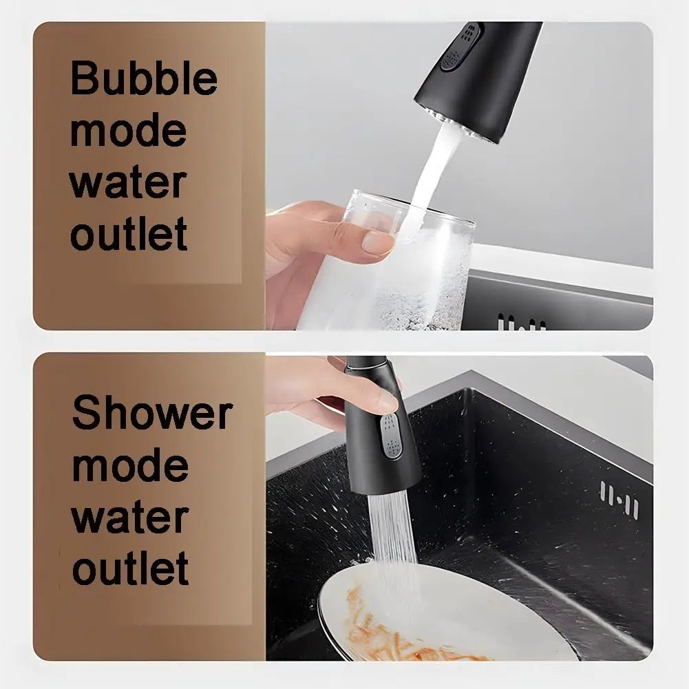 Stainless Steel Single Bowl Kitchen Sink With Pull Out Faucet