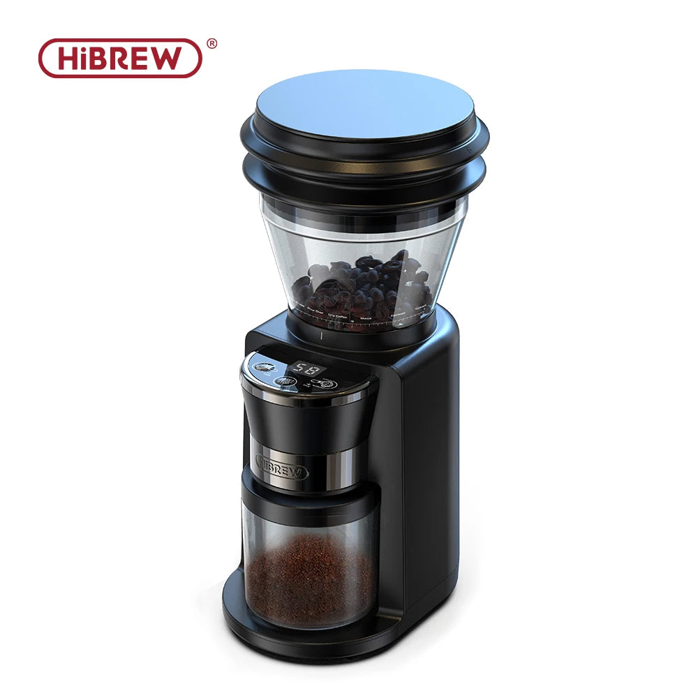 HiBREW Automatic Burr Coffee Grinder With 34 Adjustable Settings