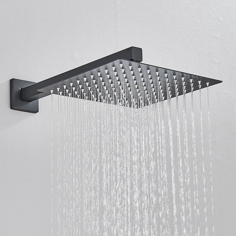 Quyanre Concealed Wall Mounted Shower Faucet And Tub Mixer