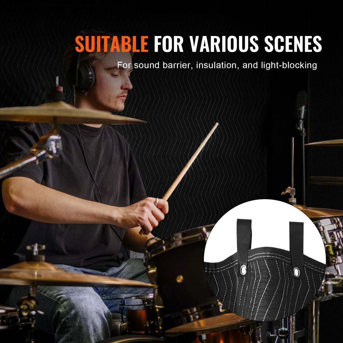 Professional Acoustic Sound Dampening Noise Blocking Polyester Blanket