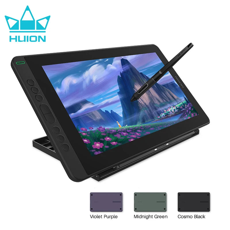 Huion Kamvas 13 Graphics Tablet Monitor With Battery Free Stylus