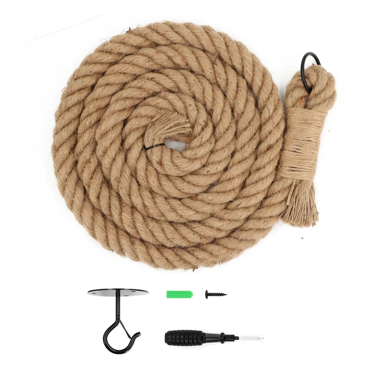 CWV Cat Sisal Wall Mounted Climbing Rope Scratching Post Toy