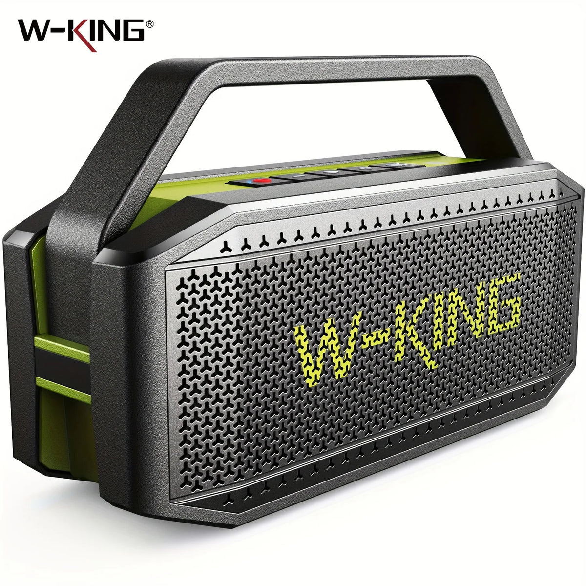 W-KING Portable Bluetooth Speaker Delivering Powerful Deep Bass