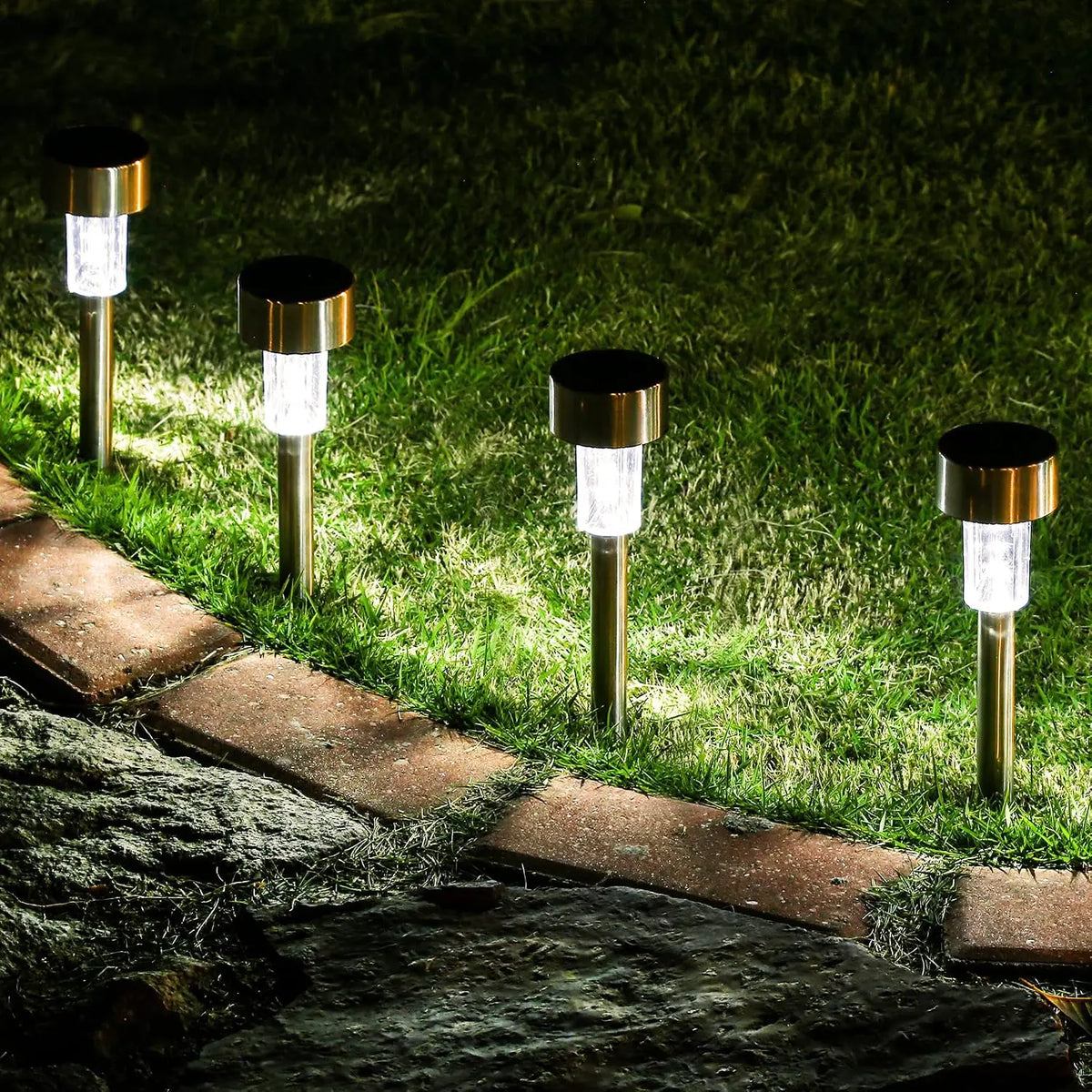 Outdoor Waterproof Solar Garden Lights For Patio And Lawn