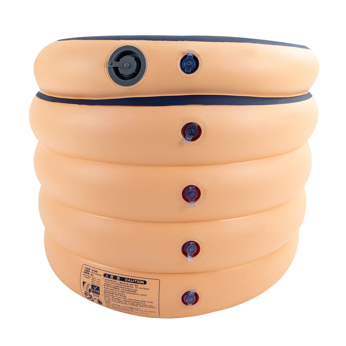 Inflatable Adult Bathtub Wireless Electric Air Pump Hot and Cold Bath