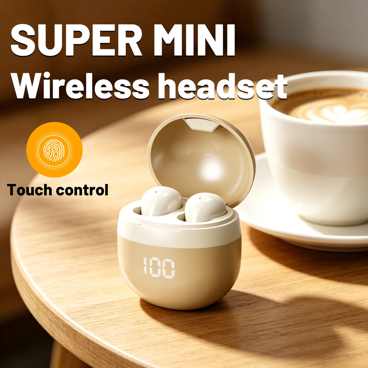 SHUKE Bluetooth Sleep Earbuds With Noise Cancelling And HiFi Bass
