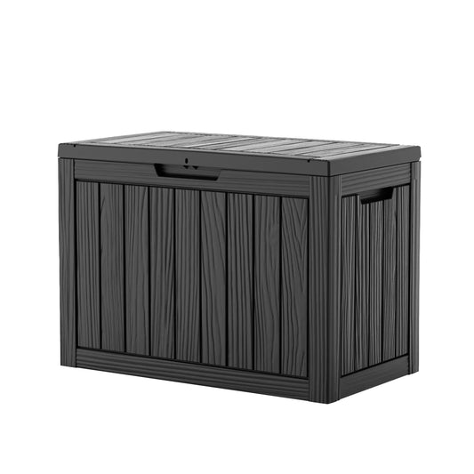 Premium Lockable Resin Waterproof Outdoor Deck Storage Box