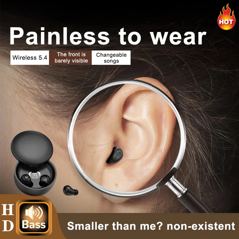 SHUKE Bluetooth Wireless Earbuds With Noise Cancellation And Charging Case