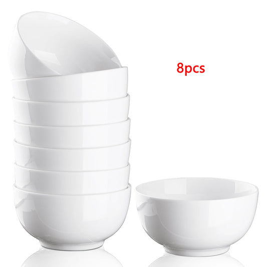 Premium Porcelain Bowl Set For Everyday Family Dining