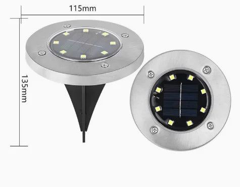 Outdoor Waterproof Solar Garden Lights For Patio And Lawn