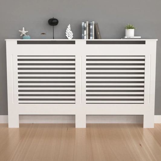 Modern Wooden Radiator Cover Cabinet With Display Shelf