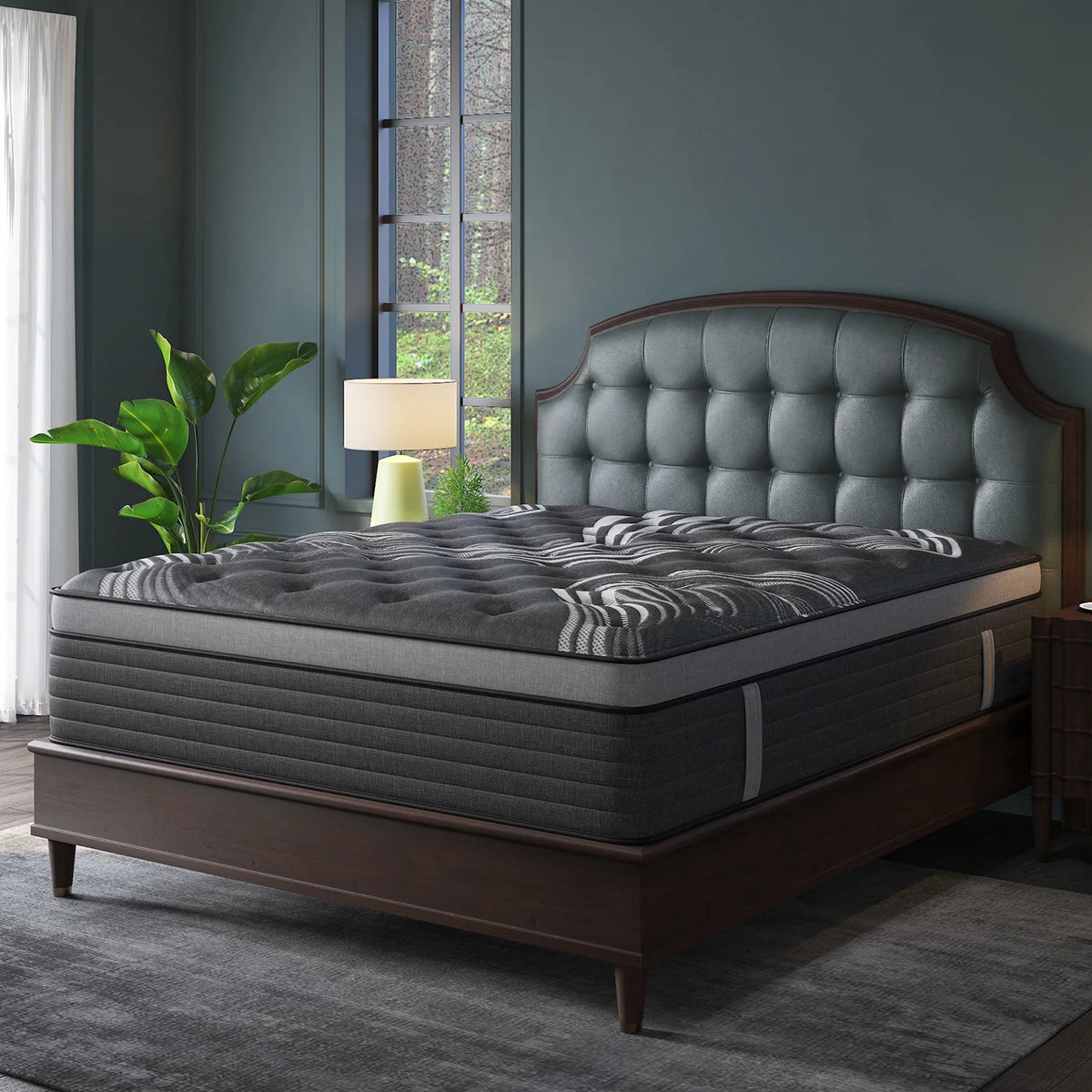 Sweetlove Gel Memory Foam Hybrid Pocket Spring Mattress Medium Firm