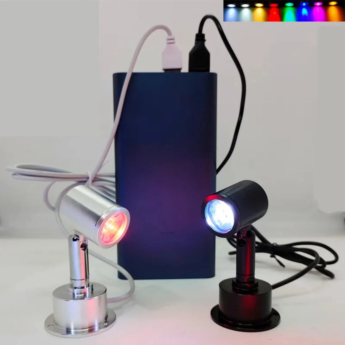 USB LED Spotlight for Jewelry Cabinet and Showcase Lighting