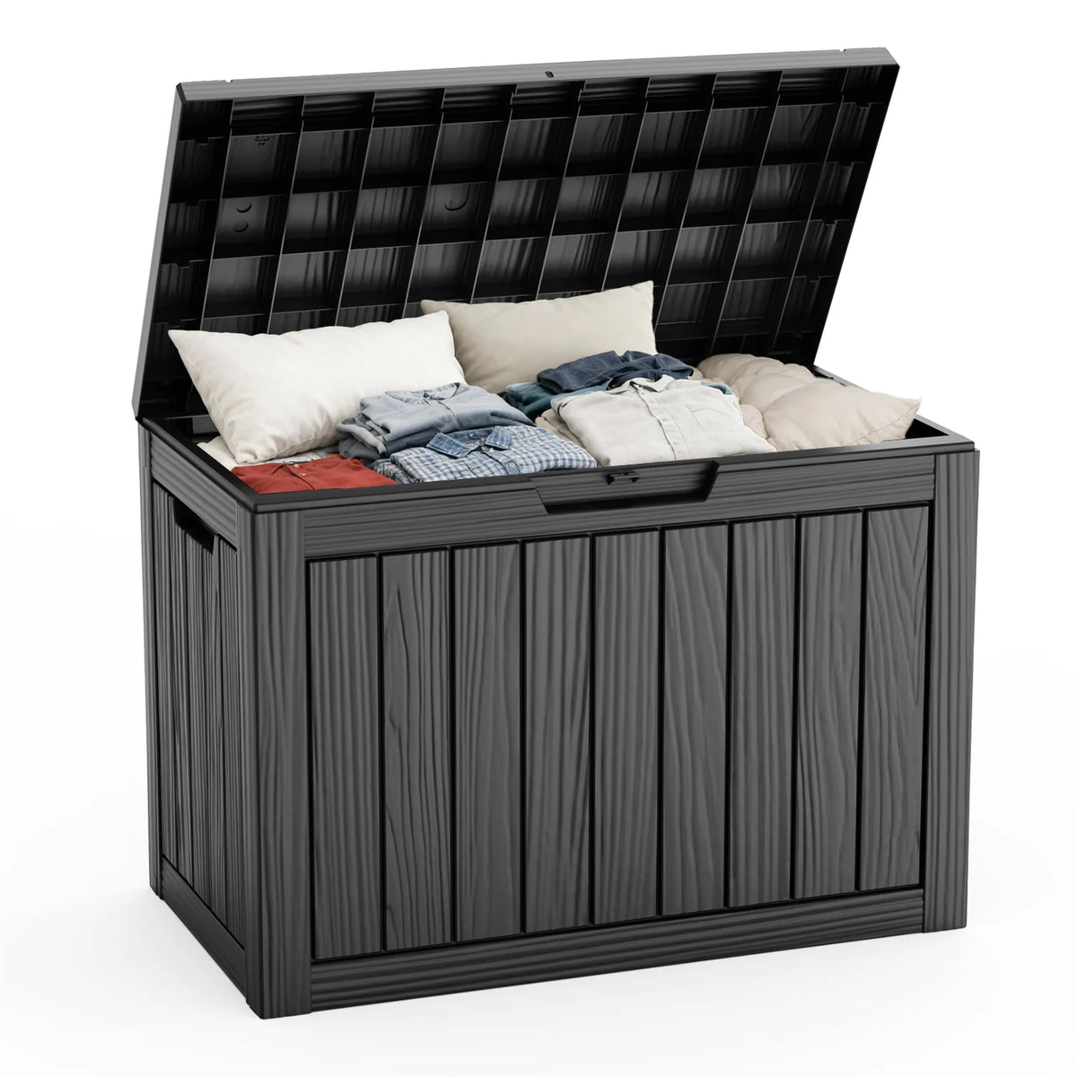 Premium Lockable Resin Waterproof Outdoor Deck Storage Box