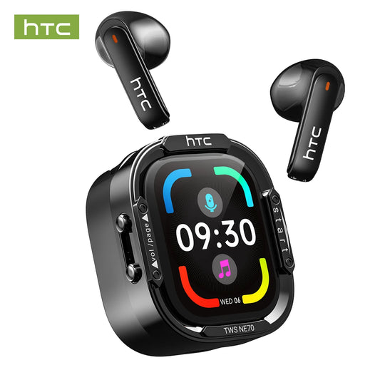 HTC NE70 Wireless Earphones Active Noise Cancelation AI Translator Battery