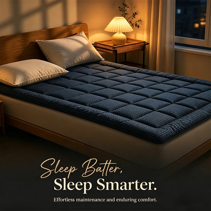 Lightweight Thin Mattress Protector Pad Breathable Polyester Bedding Cover